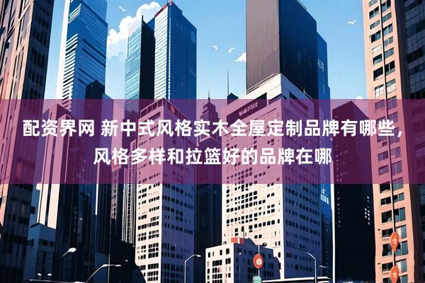 配资界网 新中式风格实木全屋定制品牌有哪些，风格多样和拉篮好的品牌在哪